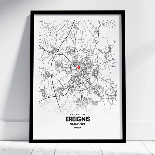 Besonderes Standort Poster ohne Rahmen