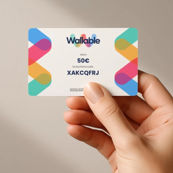 Wallable Geschenkgutschein 50€