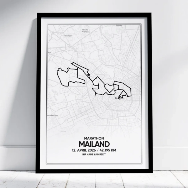 Mailand Marathon 2026 poster