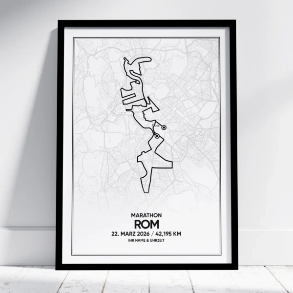 Rom Marathon 2026 poster